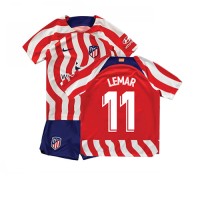 Atletico Madrid Thomas Lemar #11 Fotballklær Hjemmedraktsett Barn 2022-23 Kortermet (+ korte bukser)